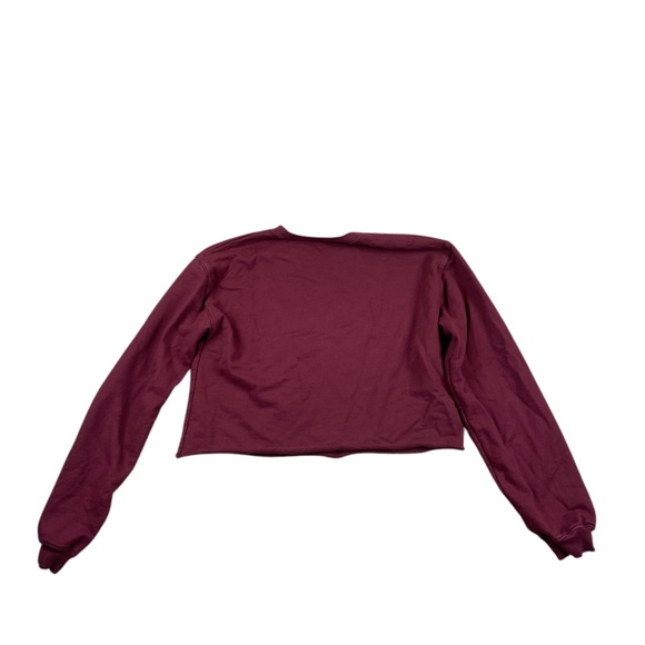 the nash collection Crewneck Cropped Top Sweatshirt Size Small Nashville - Picture 2 of 3